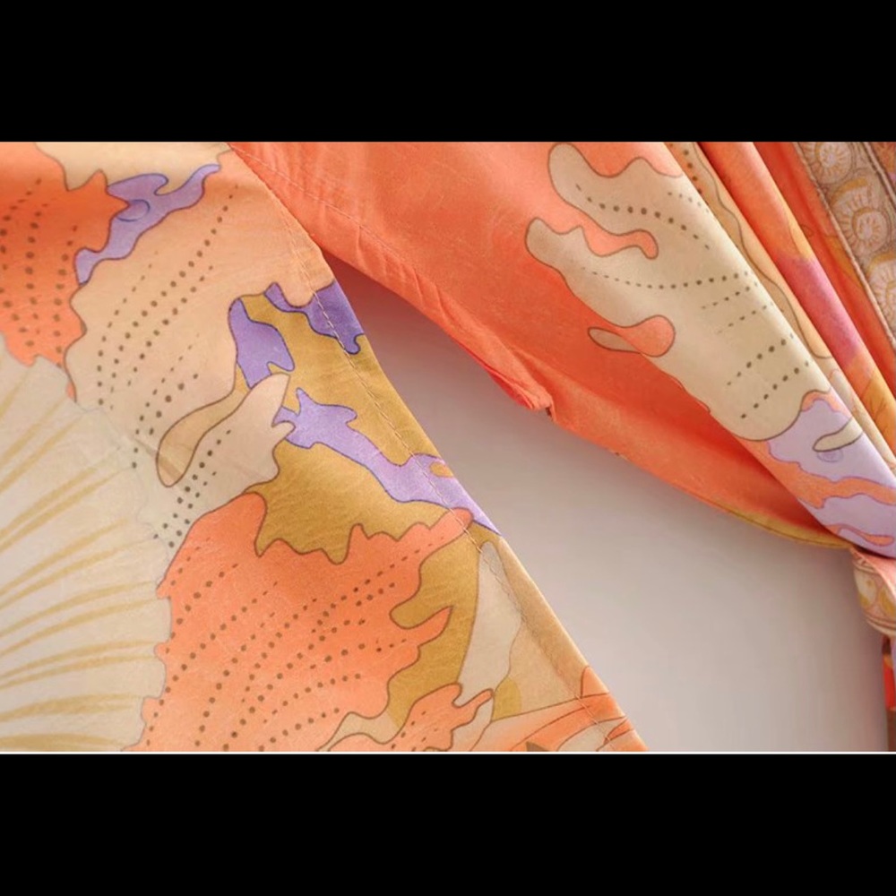 🔥HP Best in Boutiques🔥BOHO Mermaid Kimono - Picture 11 of 16
